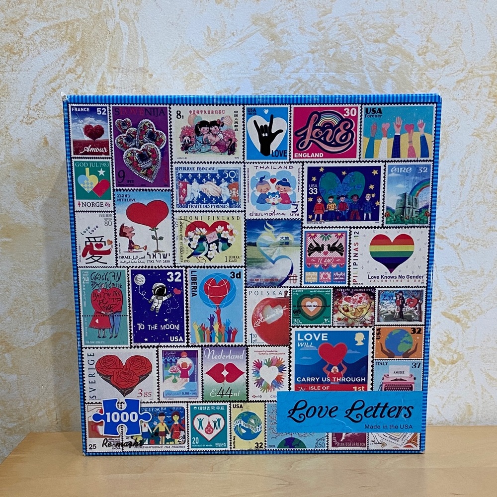 Re-Marks Love Letters - 1000 Piece Puzzle